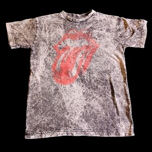 Rolling Stones tie dye effect‎ t-shirt, size M